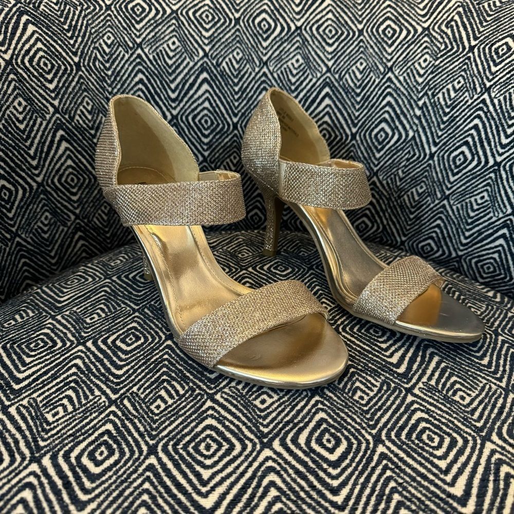 Unlisted by Kenneth Cole Gold Heels